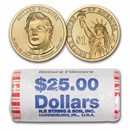 2010-D Millard Fillmore 25-Coin Presidential Dollar Roll BU
