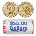 2010-D Millard Fillmore 25-Coin Presidential Dollar Roll BU