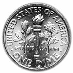 2010-D Roosevelt Dime 50-Coin Roll BU