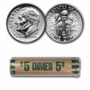 2010-D Roosevelt Dime 50-Coin Roll BU