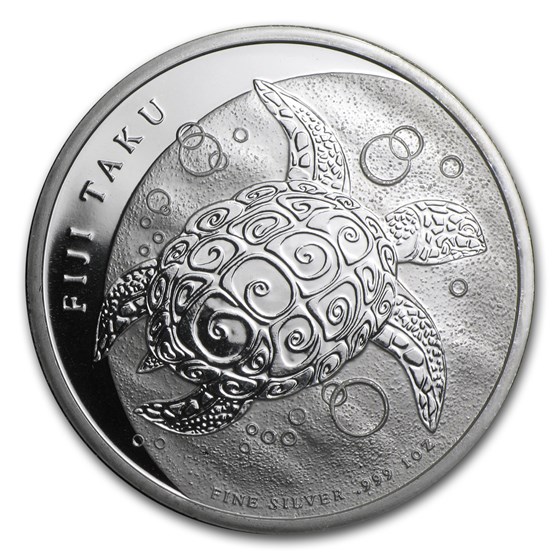 2010 Fiji 1 oz Silver $2 Taku BU 2010 Fiji 1 oz Silver $2 Taku BU