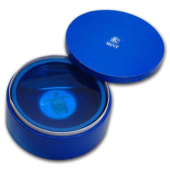 Buy 2010 Fiji 1 oz Silver $2 Taku Proof (Gilded, In Water Box) | APMEX