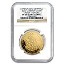 2010 Great Britain Gold £100 Faster Neptune PF-69 NGC