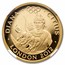 2010 Great Britain Gold £25 Olympics Faster Diana PF-70 NGC