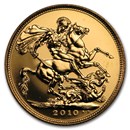 2010 Great Britain Gold Sovereign BU