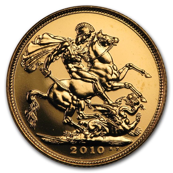2010 Great Britain Gold Sovereign BU