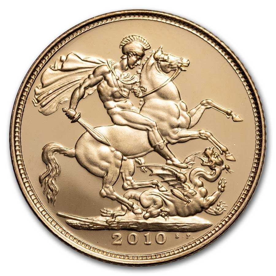 2010 Great Britain Gold Sovereign Elizabeth II Proof