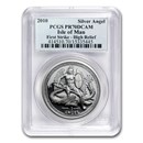2010 Isle of Man 1 oz Silver Angel PR-70 PCGS (High Relief) 2010 Isle of Man 1 oz Silver Angel PR-70 PCGS (High Relief)