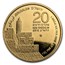 2010 Israel 1 oz Gold Tower of David BU
