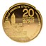 2010 Israel 1 oz Gold Tower of David MS-69 NGC