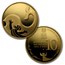2010 Israel 3-Coin Gold & Silver Jonah in the Whale Proof Set