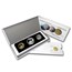 2010 Israel 3-Coin Gold & Silver Jonah in the Whale Proof Set