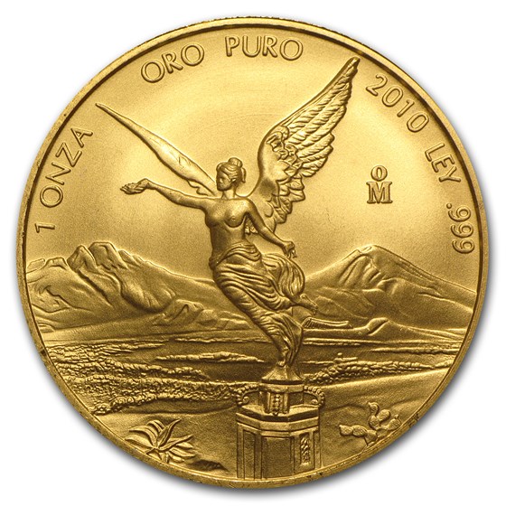2010 Mexico 1 oz Gold Libertad BU 2010 Mexico 1 oz Gold Libertad BU