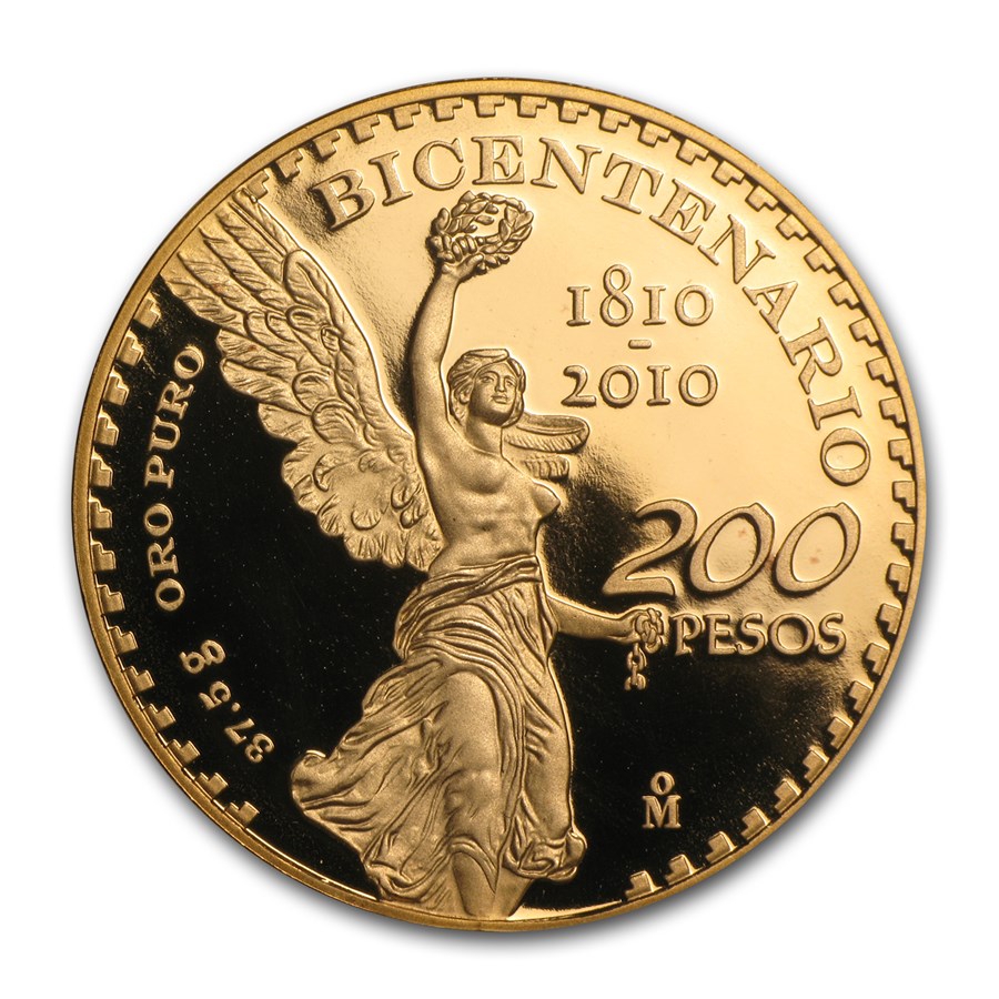 Buy 2010 Mexico Gold 200 Pesos Bicentenary Commem Proof APMEX buy-2010-mexico-gold-200-pesos-bicentenary-commem-proof-apmex