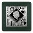 2010 Niue Proof Silver $1 Oddities of Nature Pronghorn