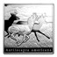 2010 Niue Proof Silver $1 Oddities of Nature Pronghorn