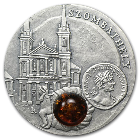 2010 Niue Silver $1 Amber Route Series Szombathely 2010 Niue Silver $1 Amber Route Series Szombathely