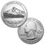 2010-P 5-Coin 5 oz Silver Burnished ATB Set (w/Box & COA)