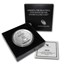 2010-P 5 oz Silver ATB Hot Springs (w/Box & COA)