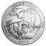 2010-P 5 oz Silver ATB Yellowstone SP-69 NGC (ER)