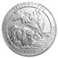 2010-P 5 oz Silver ATB Yellowstone SP-70 NGC