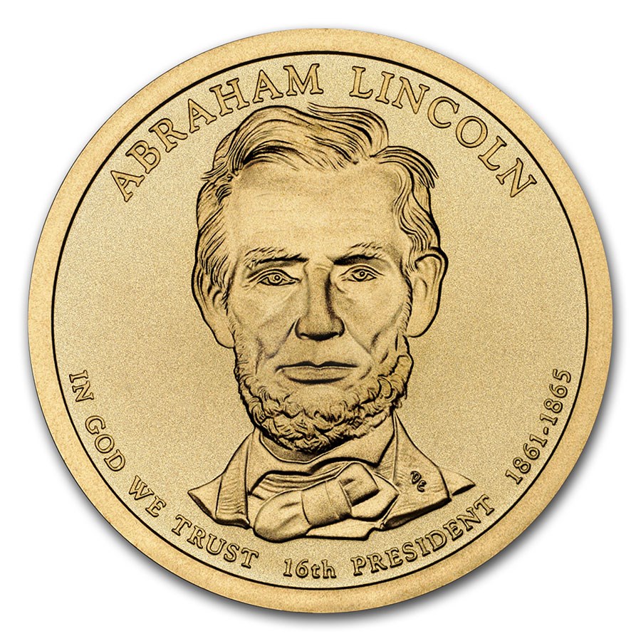 2010-P Abraham Lincoln Presidential Dollar BU