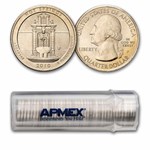 2010-P ATB Quarter Hot Springs National Park 40-Coin Roll BU
