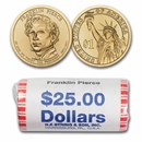 2010-P Franklin Pierce 25-Coin Presidential Dollar Roll BU