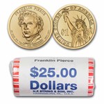 2010-P Franklin Pierce 25-Coin Presidential Dollar Roll BU