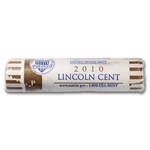 2010-P Lincoln Cent 50-Coin Mint Wrapped Roll BU