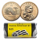 2010-P Native Amer $1 - Great Law of Peace (25-Coin Roll) BU
