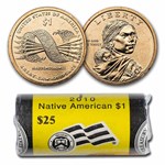 2010-P Native Amer $1 - Great Law of Peace (25-Coin Roll) BU