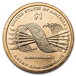 2010-P Native Amer $1 - Great Law of Peace BU