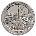2010-S ATB Quarter Grand Canyon Park Proof 40-Coin Roll (Silver)