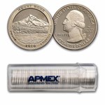 2010-S ATB Quarter Mount Hood Forest Gem Proof 40-Coin Roll