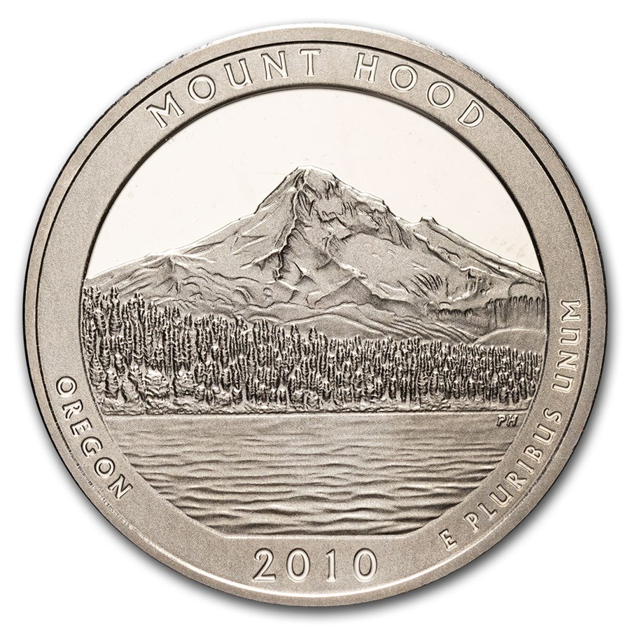 2010-S ATB Quarter Mount Hood National Forest Gem Proof