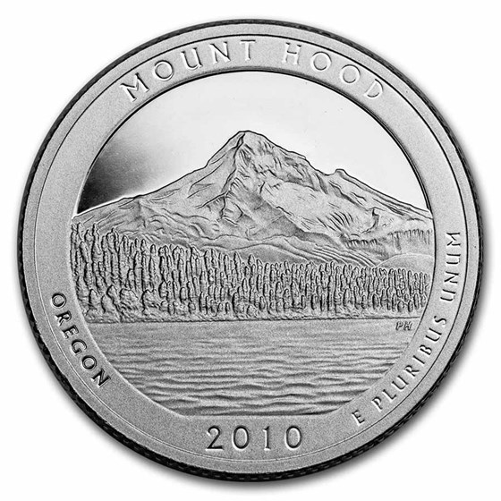 2010-S ATB Quarter Mount Hood National Historical Proof (Silver) 2010-S ATB Quarter Mount Hood National Historical Proof (Silver)