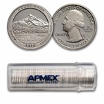2010-S ATB Quarter Mt. Hood Forest Proof 40-Coin Roll (Silver)