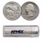 2010-S ATB Quarter Yellowstone Park Proof 40-Coin Roll (Silver)