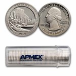 2010-S ATB Quarter Yosemite Park Proof 40-Coin Roll (Silver)