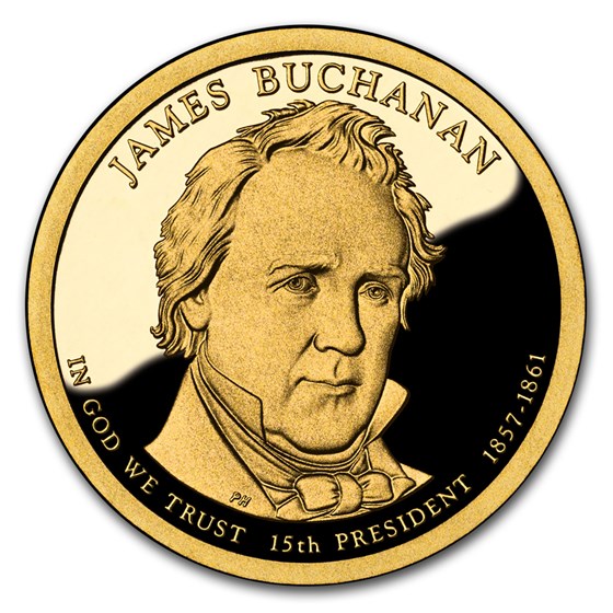 2010-S James Buchanan Presidential Dollar Proof 2010-S James Buchanan Presidential Dollar Proof
