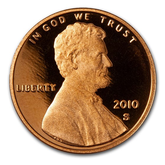 2010-S Lincoln Cent Proof (Red) 2010-S Lincoln Cent Proof (Red)