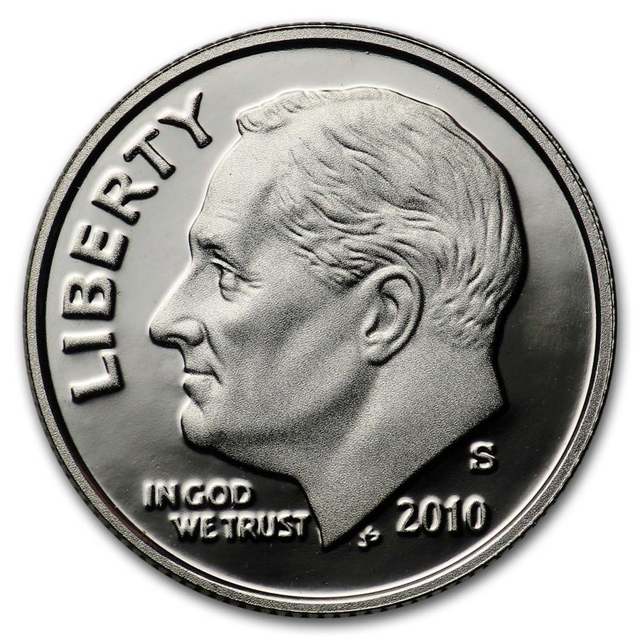 2010-S Roosevelt Dime Gem Proof