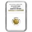 2010 South Africa 4-Coin Gold Natura Black Rhino Set PF-70 NGC