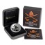 2010 Tuvalu 1 oz Proof Silver Great Warriors Series (Viking)