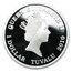 2010 Tuvalu 1 oz Silver Colorized Great Warriors: Roman Proof