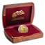 2010-W 1/2 oz Gold Buchanan's Liberty BU (w/Box & COA)