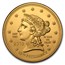 2010-W 1/2 oz Gold Buchanan's Liberty BU (w/Box & COA)