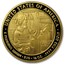 2010-W 1/2 oz Proof Gold Abigail Fillmore (w/Box & COA)