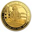 2010-W 1/2 oz Proof Gold Jane Pierce (w/Box & COA)